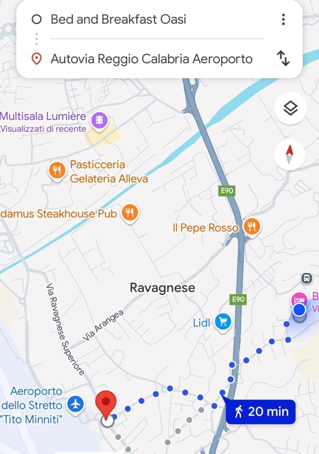 Bed And Breakfast Oasi Reggio di Calabria Ngoại thất bức ảnh